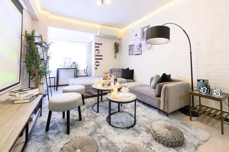 🎉５月OPEN✨ふかふかマットレス🛏大迫力100㌅鑑賞会🎬 - ✨💍柔らかな灯りのオトナ空間🥂✨【リラク十三】