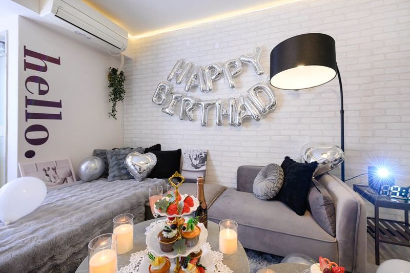 🎉５月OPEN✨ふかふかマットレス🛏大迫力100㌅鑑賞会🎬 - ✨💍柔らかな灯りのオトナ空間🥂✨【リラク十三】