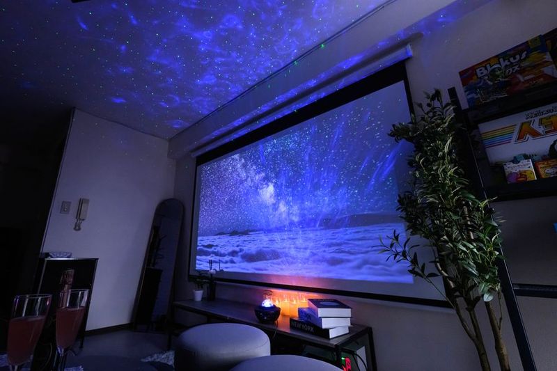 🎉５月OPEN✨ふかふかマットレス🛏大迫力100㌅鑑賞会🎬 - ✨💍柔らかな灯りのオトナ空間🥂✨【リラク十三】