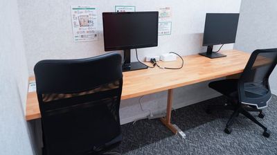 大門町駅徒歩1分!当日予約可能!テレワークにおすすめ! Wi-Fi・電源完備!半個室! - いいオフィス浜松町bywedo