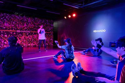 HADO ARENA お台場店 HADO AERNA お台場 グランドステージの室内の写真