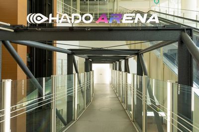 店舗エントランス - HADO ARENA お台場店 HADO AERNA お台場 グランドステージの外観の写真