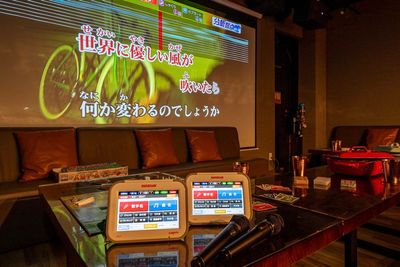 お酒を飲みながらカラオケを楽しめます🎵 - Aivicスペース池袋トキワB101号店の室内の写真
