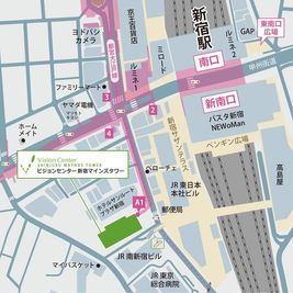 ビジョンセンター新宿マインズタワー 12F 1205室の室内の写真
