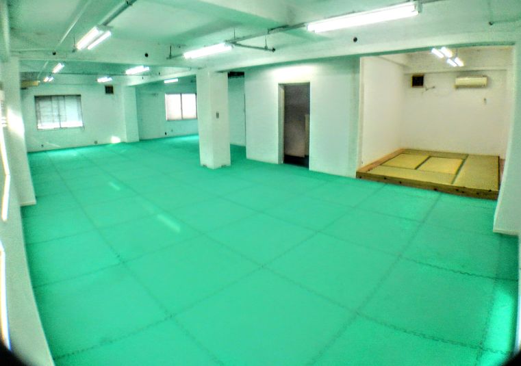 所沢道場レンタルスペース 室内運動場の室内の写真