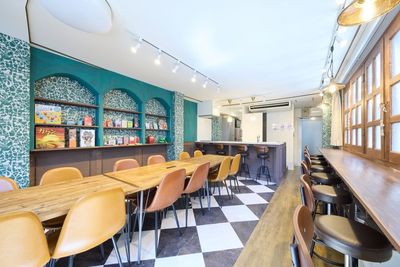 リノスペ🍳麹町駅2分・ブリティッシュレトロな大人の隠れ家レンタルキッチン。ガーネットオーブン完備でパンやお菓子作りにも対応可能 - リノスぺkitchen麹町【最大35名】
