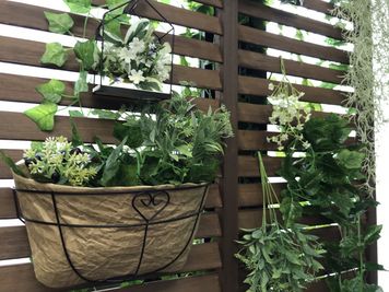 癒しの植物スペース（造花）有 - スタジオ スターネス 吹上、今池のレンタルスペース、スタジオの室内の写真