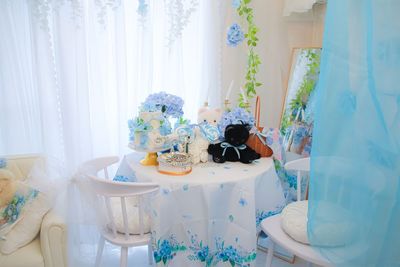 紫陽花仕様5月18日～7月10日まで - Mspace 西池袋店 ドレスが着れる撮影用レンタルスペース/要町駅徒歩4分の室内の写真