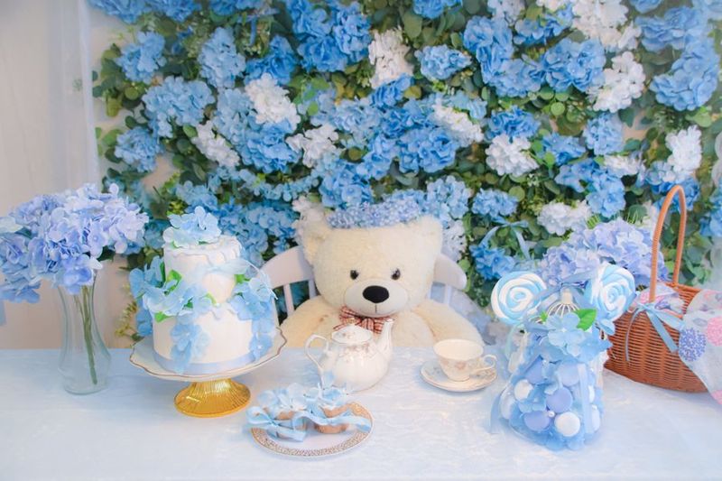 紫陽花仕様5月18日～7月10日まで - Mspace 西池袋店 ドレスが着れる撮影用レンタルスペース/要町駅徒歩4分の室内の写真