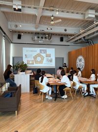 社内研修 - W RETREAT CAFE W RETREAT CAFE｜イベント・セミナー利用歓迎の室内の写真