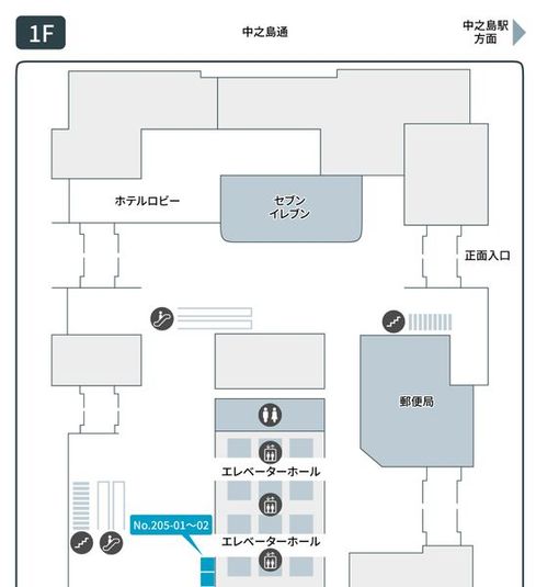 205-01 - テレキューブ 中之島センタービル