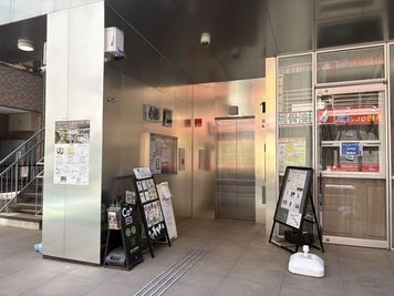 エレベーター入口 - SHIKISM レンタルスペース（SHIKISM3階の個室ブース②）の外観の写真