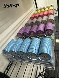 オリジナルチップが光ります！✨ - 完全無人RFIDポーカールーム　ポカベヤ　ジュクベヤ 完全無人RFIDルーム　ポカベヤ　ジュクベヤの設備の写真