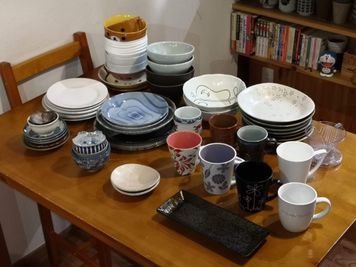 食器。 - 月島長屋 多目的スペースの設備の写真