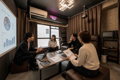天王寺駅徒歩2分🚃完全個室24時間可能なレンタルスペース🛋️ シアタールーム天王寺・駅近【完全個室プライベート映画館】の室内の写真