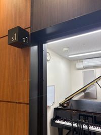 S1教室の入口です。 - 琴似センター グランドピアノ部屋　S1の入口の写真