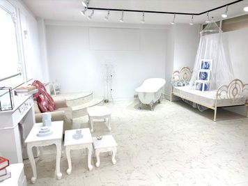 レンタルフォト工房　p.studio758 名古屋市レンタルフォトスタジオの室内の写真