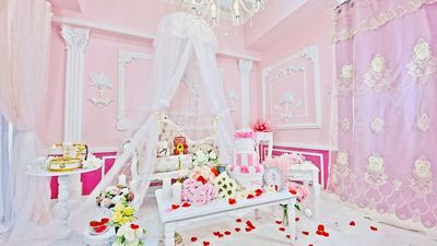天外は移動させることができ、好きな位置でご撮影可能です。 - 姫スタジオ（小倉店）の室内の写真