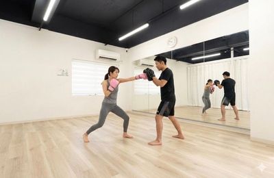 ボクシング・マット運動・筋力トレーニング - Sunny Rental Studio /サニーレンタルスタジオ ☀️24時間365日いつでも1h/1500円！お得なプランも⭕️の室内の写真