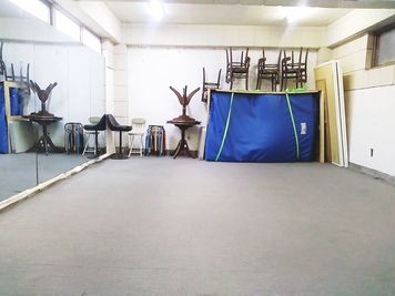 【激安スタジオ】稽古・ダンス・格闘技・たたき場など２４時まで鏡付きスタジオ鏡 - スペース金魚 Ast