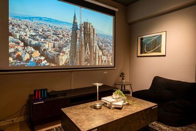 待望のシアタールーム誕生 - メモワルシネマ名古屋 Memowal CINEMA 名古屋の室内の写真