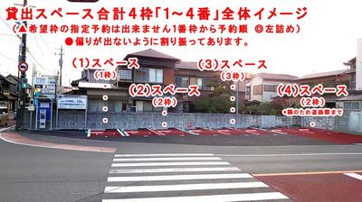 タイムパーキング 小江戸佐原伝建地区入口駐車場 小江戸佐原「伝建地区」入口駐車場貸し出しスペース合計4枠の室内の写真