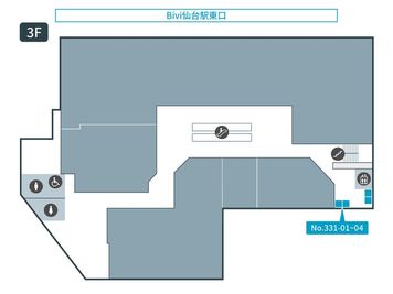 テレキューブ BiVi仙台駅東口 331−04の室内の写真