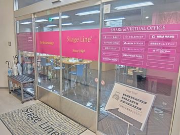 シェアオフィス・コワーキングスペース　ステージライン仙台駅前 カウンタースペース3の入口の写真