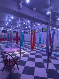 照明(パープル)
照明カラーは14通り - STUDIO LABIOS STUDIO LABIOS 2階フロア【白基調】の設備の写真