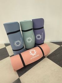 ヨガマット×4つ - STUDIO LABIOS STUDIO LABIOS 2階フロア【白基調】の設備の写真