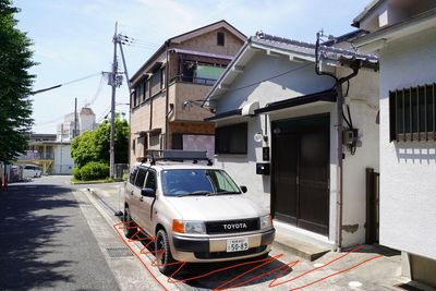 駐車スペースについて - S/O（Stop Over）A room of BREMENS 平屋古民家の一棟貸スペースの室内の写真