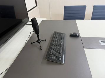 キーボード、マウス、高感度マイク - レンタルスペースきせき 神戸東灘区レンタル会議室の設備の写真