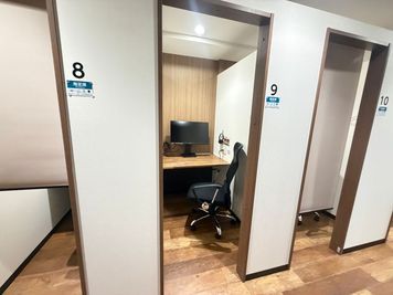 いいオフィス巣鴨 1名半個室（ブース10）の室内の写真