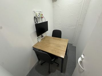 【名古屋駅西口徒歩1分】完全個室のモニター付き2名個室 No.502 - いいオフィス名古屋駅西口 by グリーンライト