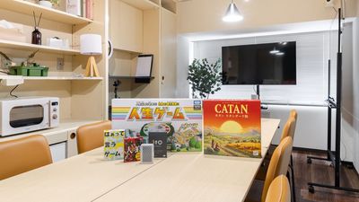 貸し会議室Palette　茅場町店 ボードゲーム可能｜完全個室、おしゃれで落ち着く空間の貸し会議室の室内の写真