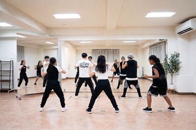 レンタルスタジオPalette高円寺 Palette高円寺１階ダンス・演劇・ヨガスタジオの室内の写真