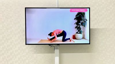 50インチTV（地上波放送視聴可） - STUDIO ZERO 横浜リバーサイド店 防音レンタルスタジオ（ダンス・ヨガ・フィットネス・楽器演奏など）の設備の写真