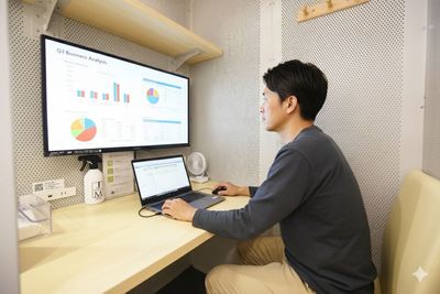 FEEEP下北沢駅前店 FEEEP下北沢駅前店｜定員1名完全個室｜部屋番号1(PS)の室内の写真