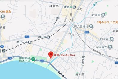 江ノ電和田塚駅より徒歩8分 - 鎌倉Cafe-ANANA 鎌倉cafe-ANANA　3F+屋上のその他の写真