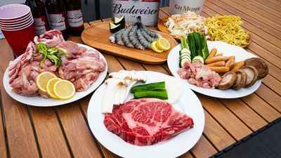 屋上テラスの貸切BBQ - Threesome （スリーサム） 大人の貸切テラスBBQ &ビアガーデン Threesome の室内の写真