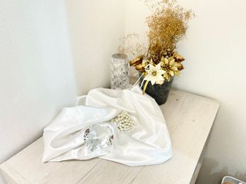 ネイル施術後の撮影等に使っていただけます◎ - N+th 四条西洞院 四条烏丸徒歩5分💖半個室ネイルサロン✨集塵機・LEDライトありの室内の写真