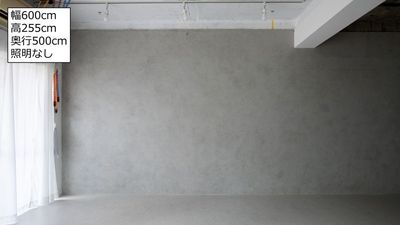 コンクリ調壁のサイズ - サモスタ目黒店 サモスタ目黒店502の室内の写真
