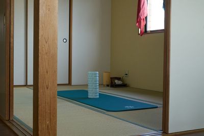 ６畳の和室があります - 緑地公園近く｜和モダン自然光スタジオ 【超高速1GbpsWi-Fi完備】和室付き和モダン自然光スタジオの室内の写真