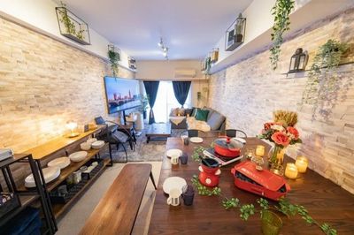 渋谷原宿 Lounge レンタルルーム　最大9名・大型TV・大人気ゲームの室内の写真