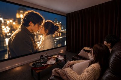 シアタールーム天満完全個室映画館🎬駅1分 ≪🎬シアタールーム天満🍿≫駅1分🔓150型個室映画館の室内の写真