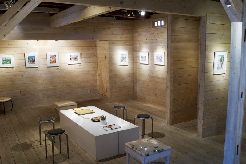 神楽坂・光鱗亭ギャラリーの室内の写真
