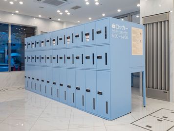 セルフロッカー（41台_滞在者専用無料） - 東横INN柏駅西口 シングルの設備の写真