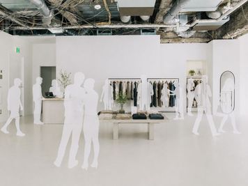 路面店×2面ガラス張りのため、ポップアップ会場としてのご利用も。 - Blessed Studio Osaka 大阪　北浜・本町エリアの自然光撮影スタジオのその他の写真