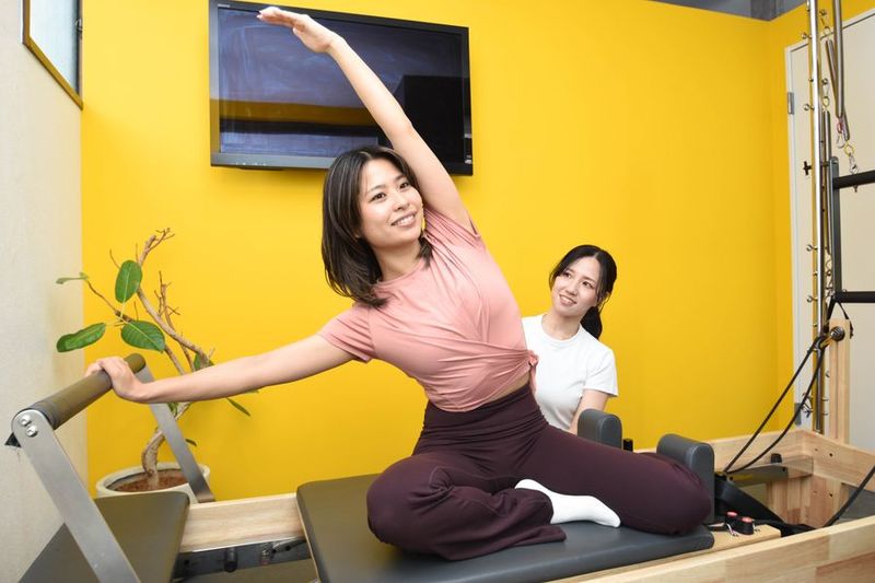 プライベートレッスンに適した空間 - セルフィット茅ヶ崎店【ピラティスルーム】の室内の写真