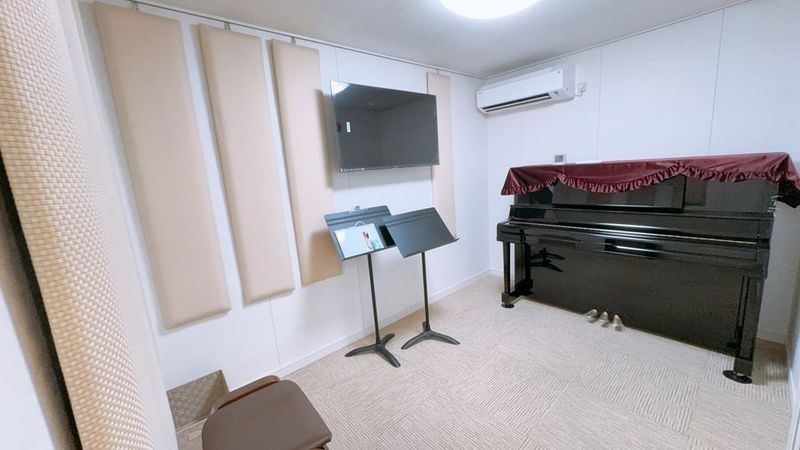 ブルーム音楽教室 ブルーム音楽教室　音楽スタジオの室内の写真